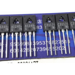 2SA1249 2SC3117 A1249 C3117 New TO-126 Pair 5PCS/LOT 2SA1249 2SC3117 A1249 C3117 New TO-126 Pair 5PCS/LOT