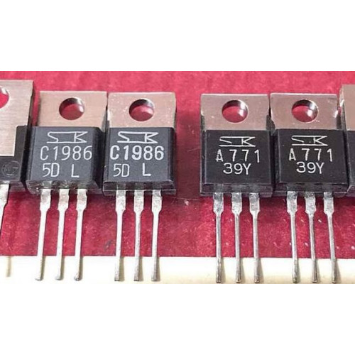 2SC1986 2SA771 C1986 A771 New SANKEN Pair 5PCS/LOT 2SC1986 2SA771 C1986 A771 New SANKEN Pair 5PCS/LOT