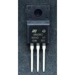 STF6N65K3 F6N65K3 5.4A/650V TO220F 5PCS/LOT