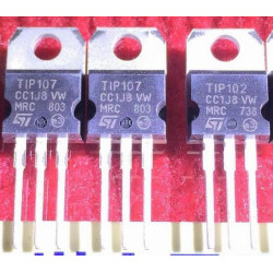 TIP102 TIP107 ST Pair 5PCS/LOT