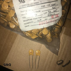 FNR 10K330 10D330K V10330 33V 10mm 5pcs/lot