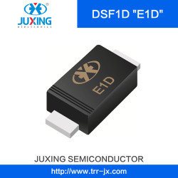 Dsf1d 200V 1A Ifsm25A Juxing Superfast Recovery Rectifiers with SOD-123FL Dsf1d 200V 1A Ifsm25A Juxing Superfast Recovery Rectifiers with SOD-123FL