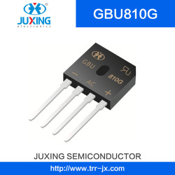 Juxing Gbu810g Vrrm1000V Vrms700V Ifsm150A Vf1.1A I (AV) 8A Big Chip Bridge Rectifiers with Gbu Case