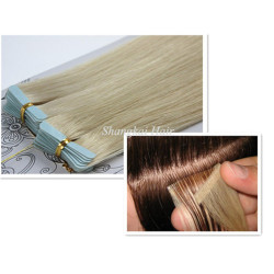 PU Hair Weft Human Hair Tape Hair Extensions PU Hair Weft Human Hair Tape Hair Extensions